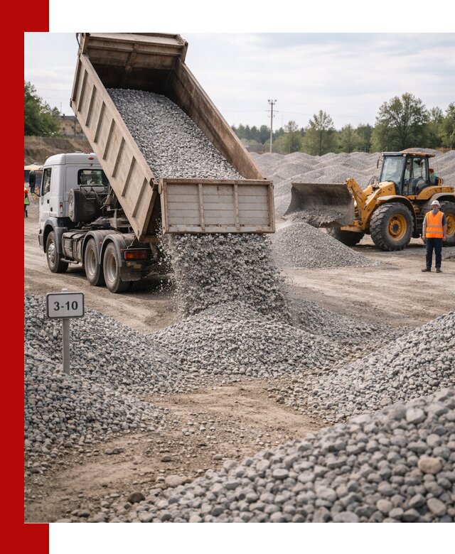Гранитный щебень фракции 3–10: доставка и продажа в Копейске