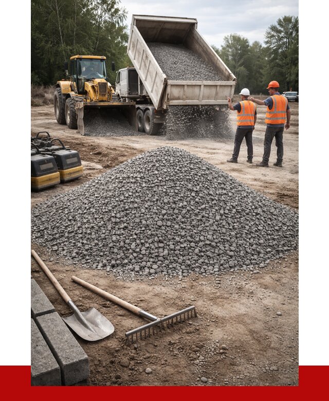 Гравийный щебень купить в Копейске от 2258 р. ПРОНЕРУДКпс
