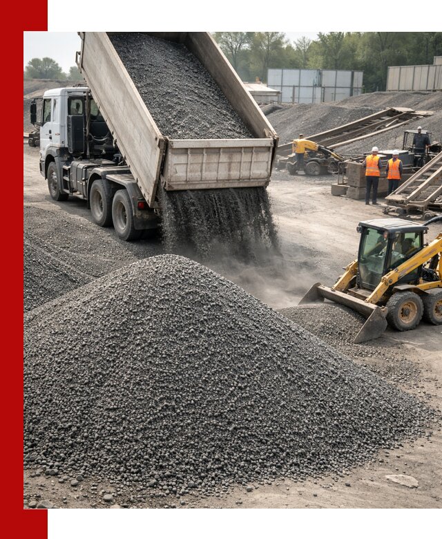 Вторичный щебень фракция 0–5 с доставкой в Копейске