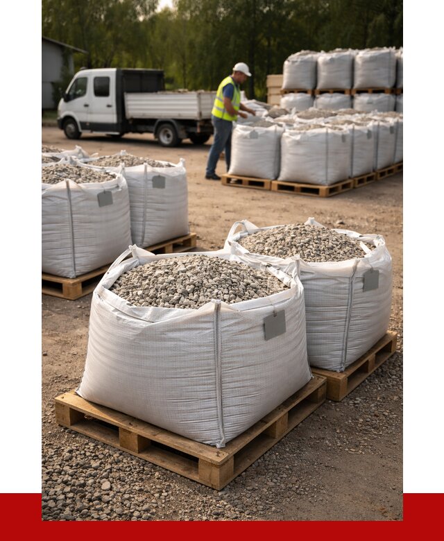 Щебень в мешках с доставкой в Копейске от 4310 р. | ПРОНЕРУДКпс