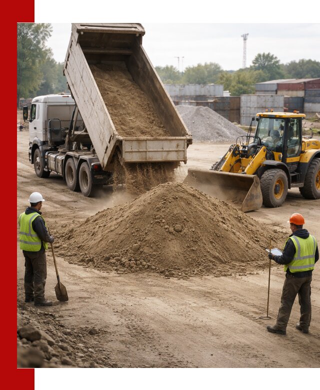 Доставка и продажа пескогрунта оптом и в розницу в Копейске