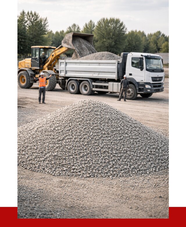 Купить мытый гравий в Копейске от 3592 р, доставка ПРОНЕРУДКпс
