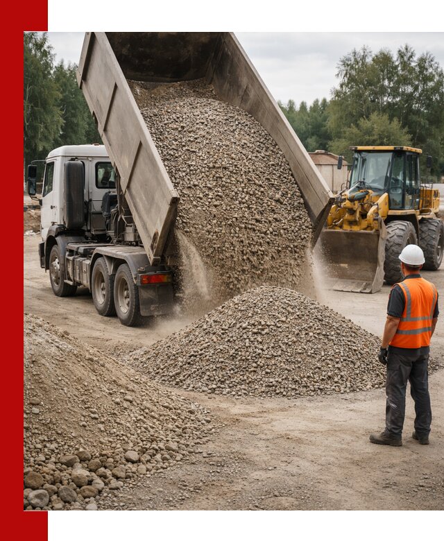 Доставка щпс в Копейске — щебеночно-песчаная смесь под заборы и дорожки