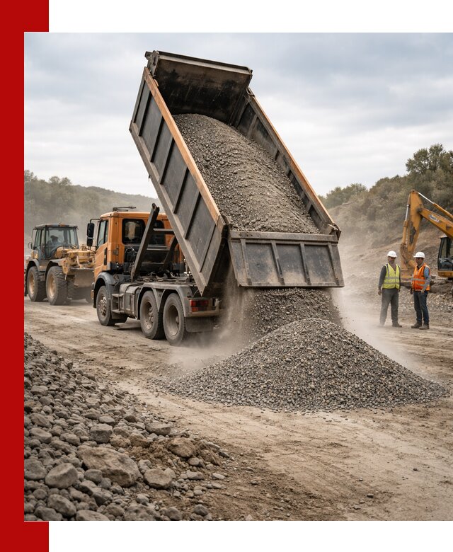 Щебёночно-песчаная смесь ЩПС С1 с доставкой в Копейске