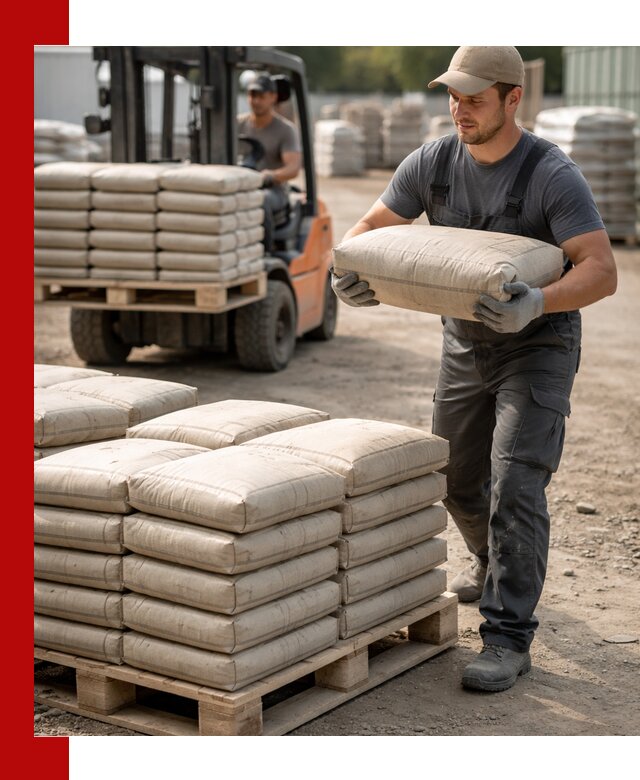 Доставка цемента в мешках оптом и в розницу в Копейске