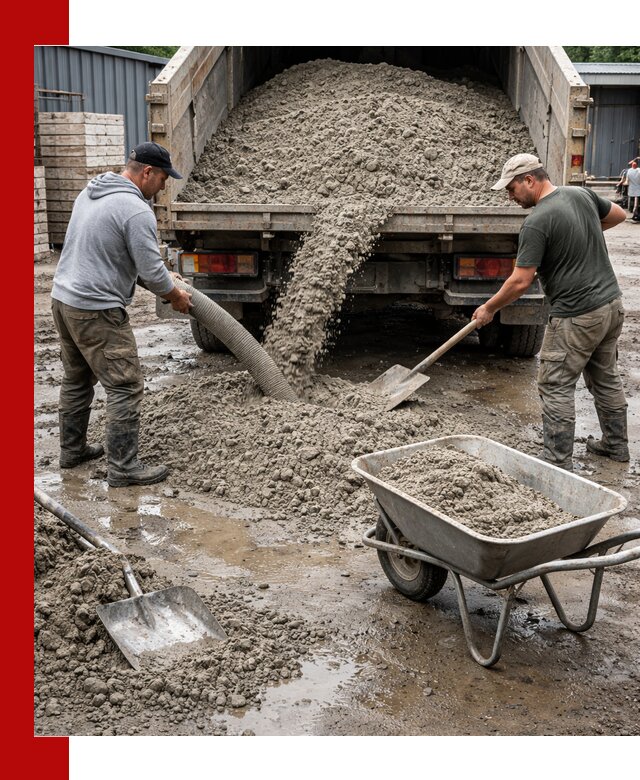 Цементно-песчаная смесь М150 доставка в Копейске