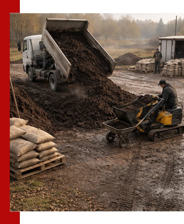 Кислый торф в доставке по выгодным ценам в Копейске