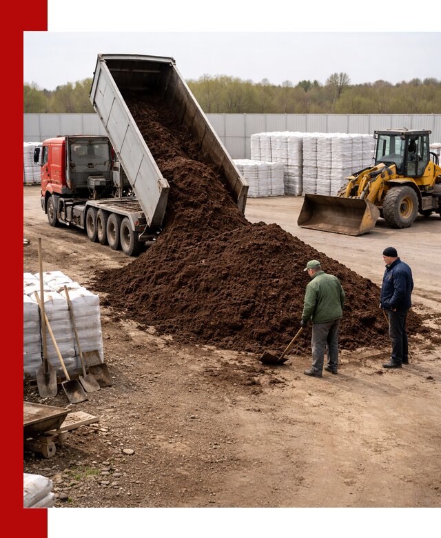 Доставка торфяных смесей оптом и в розницу в Копейске