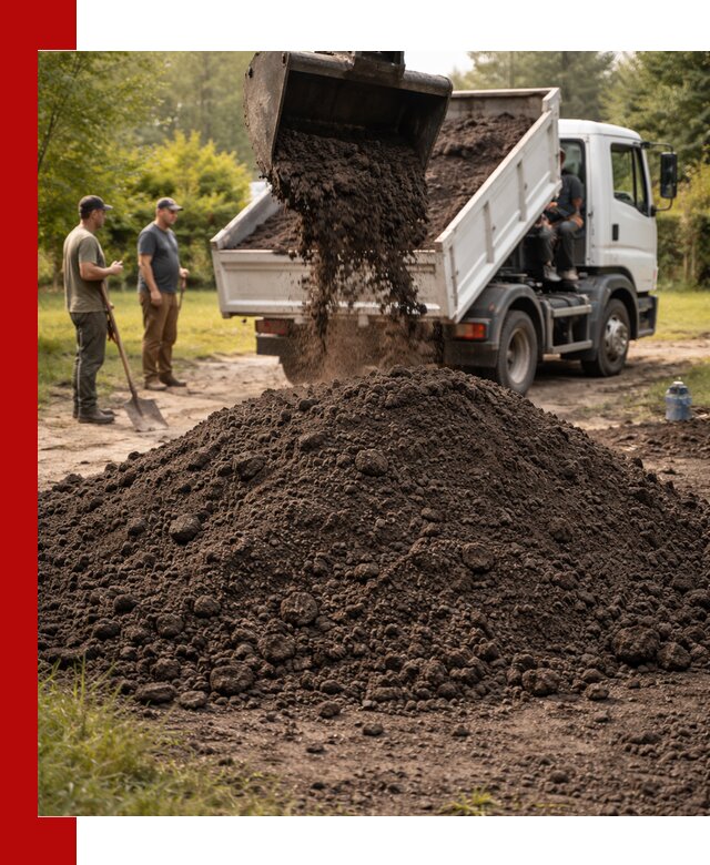 Доставка и продажа чернозема в Копейске оптом и в розницу