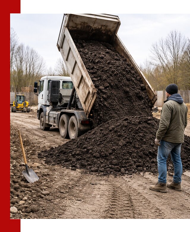 Доставка чернозема навалом в Копейске быстро и выгодно