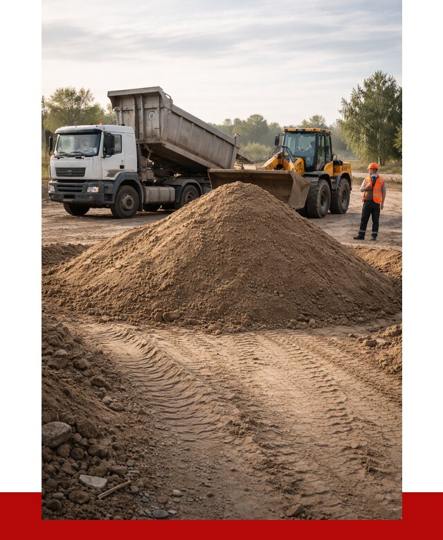 Купить песчаный грунт с доставкой в Копейске от 4310 р. | ПРОНЕРУДКпс