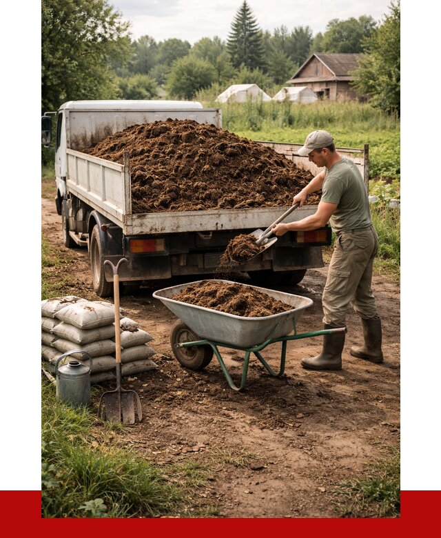 Купить коровий навоз с доставкой в Копейске от 1847 р. | ПРОНЕРУДКпс