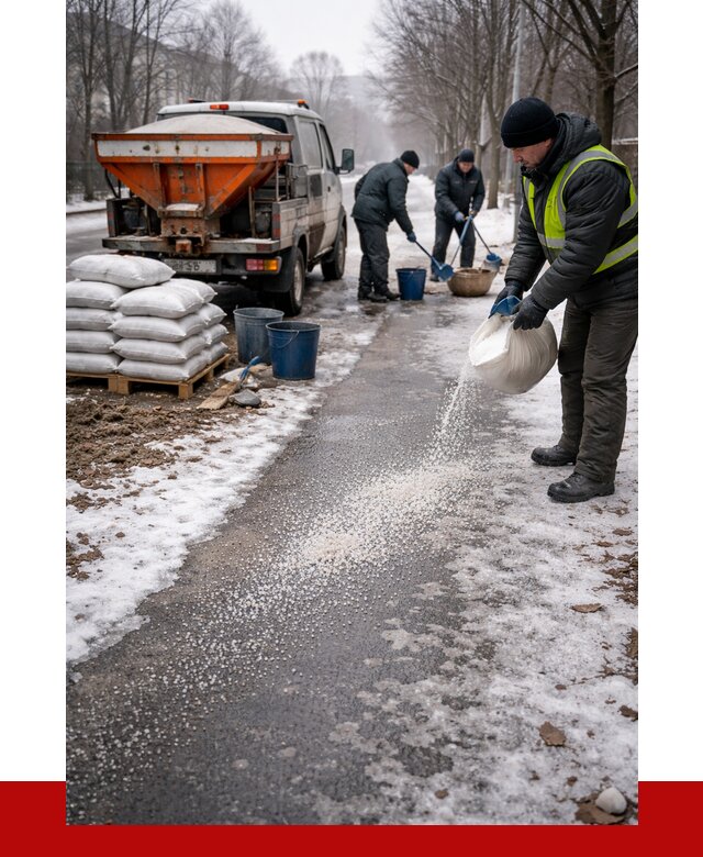 Реагент против гололеда в Копейске с доставкой от 4618 р. | ПРОНЕРУДКпс