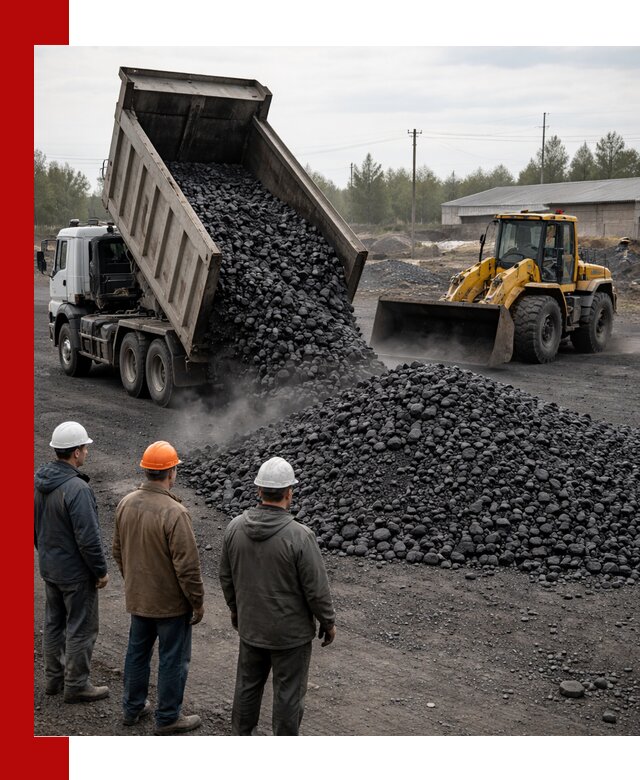 Доставка угля антрацита в Копейске с самосвалами и погрузкой