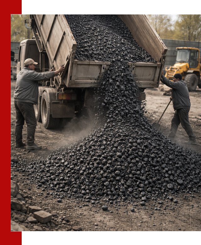 Доставка угля семечка самосвалами в Копейске