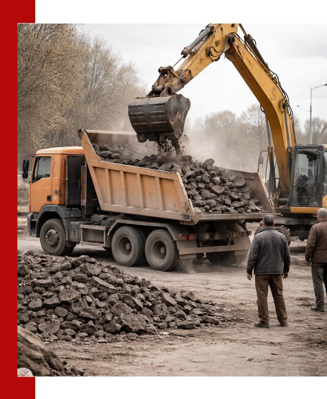 Вывоз асфальта и асфальтового покрытия в Копейске