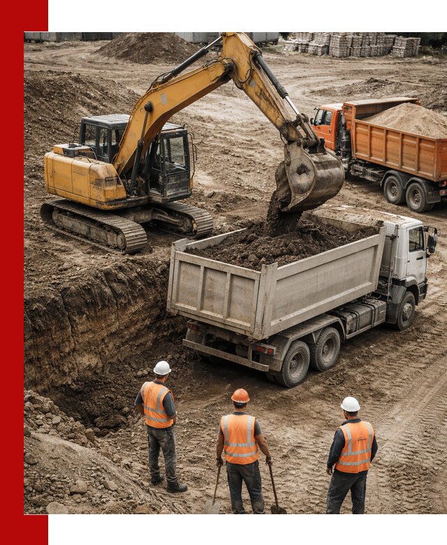 Разработка грунта для строительства и благоустройства в Копейске